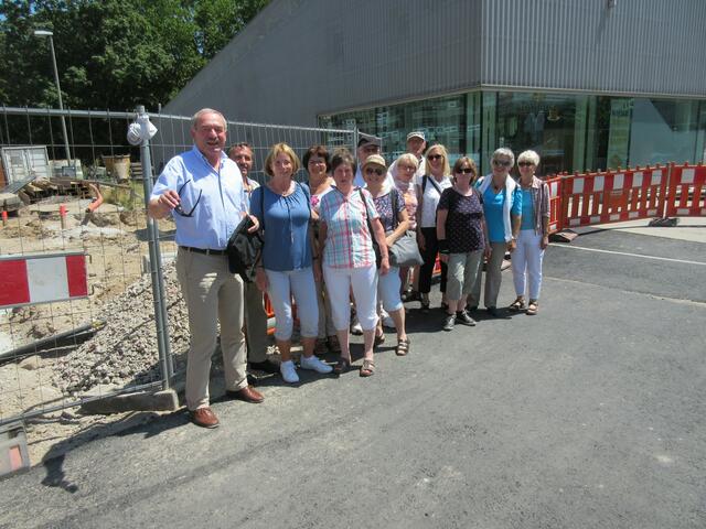 Vor der Baustelle "Kombi-Lösung"