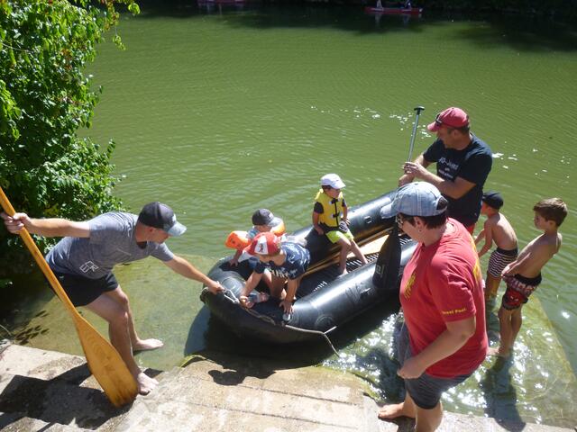 DLRG Michelbach Bootfahren