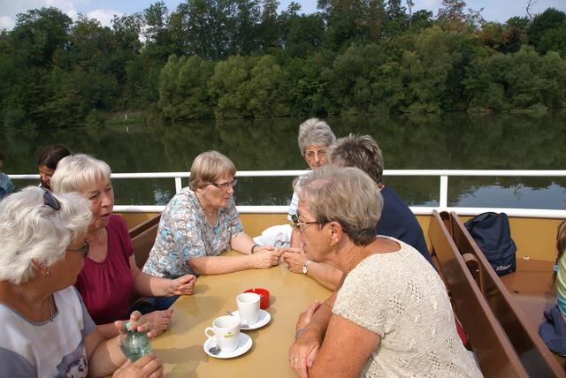 ... das bei angeregten Gesprächen.