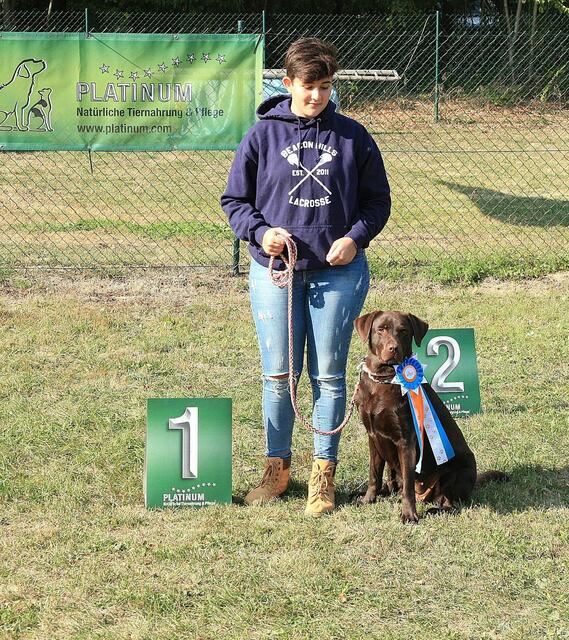 Klasse Beginner: Jugendliche Sarah Casabone mit Sunny 84 P. | Foto: Foto Focus Kraichgau