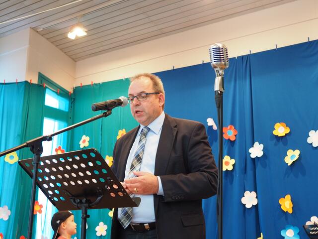 Begrüßung durch Bürgermeister Werner Dörr