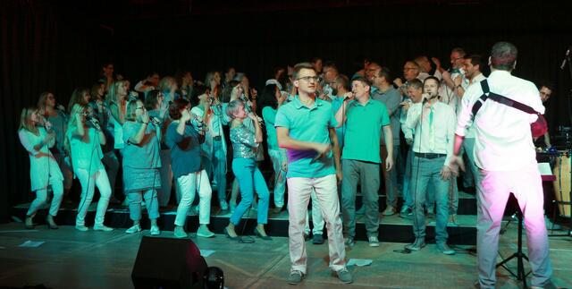 "Uptown Funk" mit dem Solo von Markus Senghaas