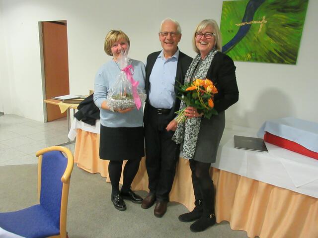 v.l. Renate Gorff, Norbert Gorff, Waltraud Wagner