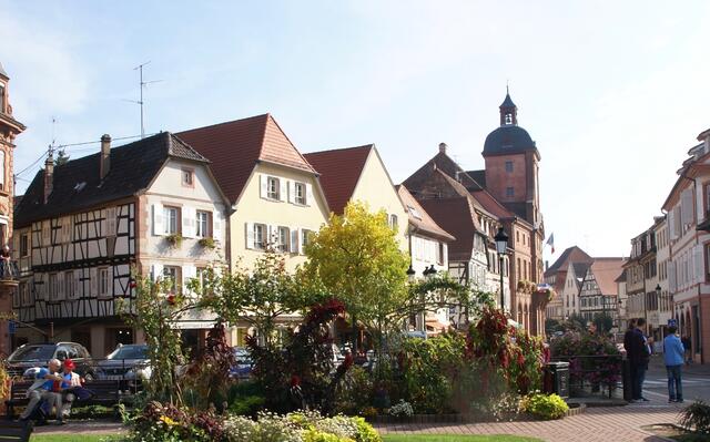 Die Altstadt von Wissembourg ist einfach malerisch.