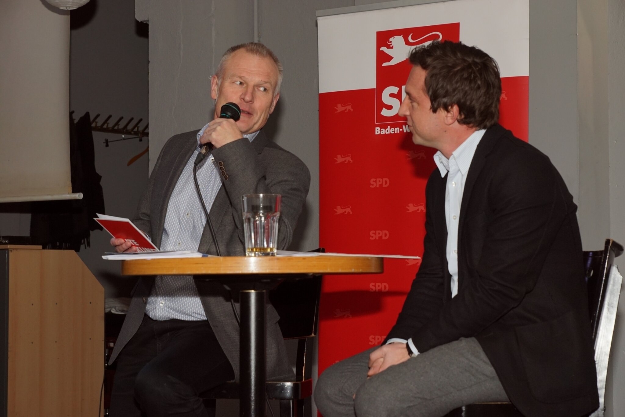 Sascha Binder MdL und Rainer Hinderer MdL ziehen Halbzeitbilanz Heilbronn