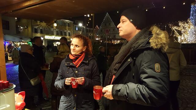 Immer was los am Stand der Service Clubs.