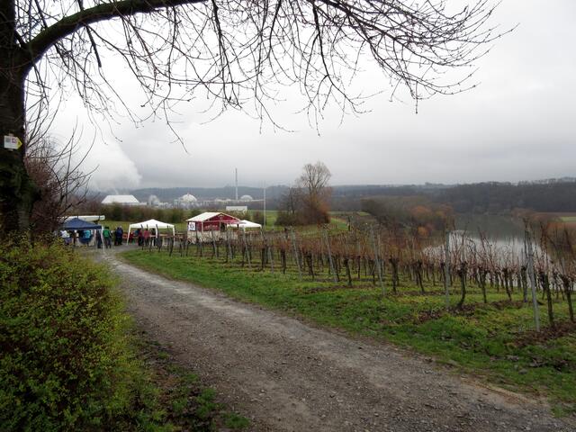 Erster einladender Blick, wenn man von oben um die Kurve kommt.
