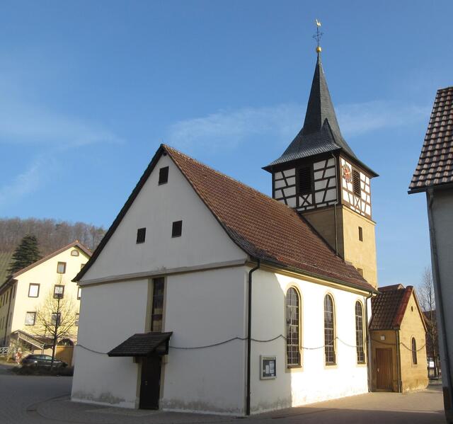 Die Kettenkirche in Gellmersbach