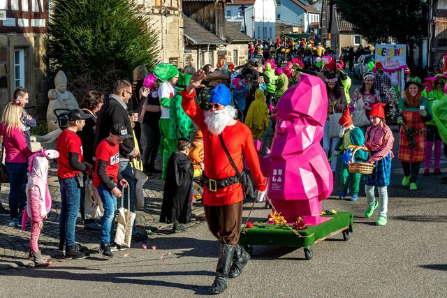 Der BUGA Karle auf dem Dohfelder Fasching