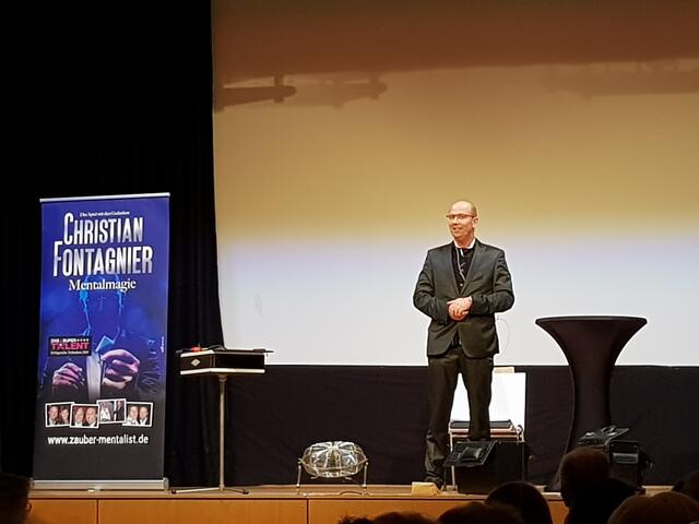 Mentalmagiers Christian Fontagnier