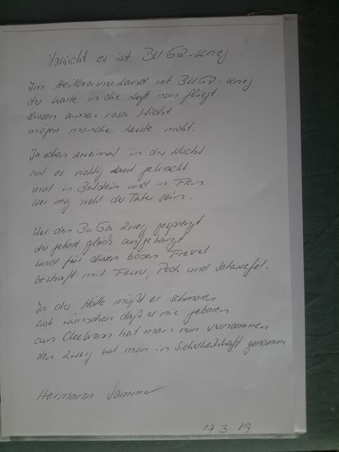 Gedicht