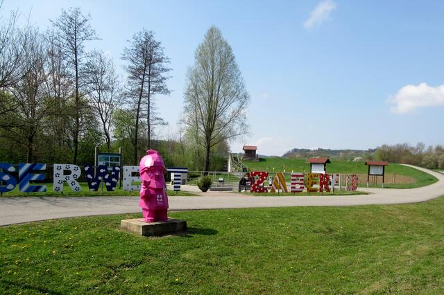 Karl bei der Wasserwelt in Zaberfeld