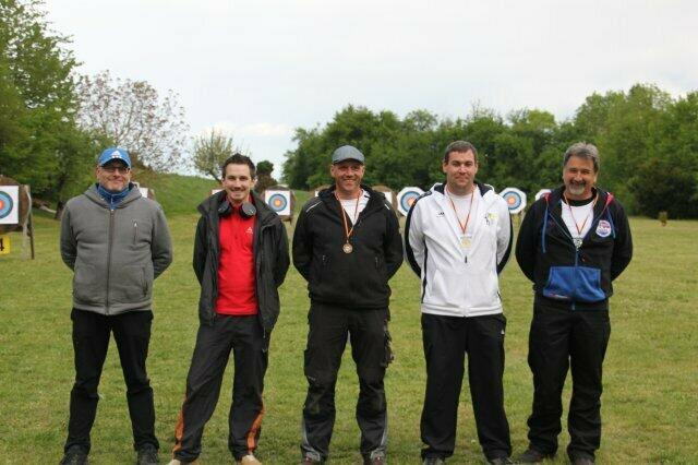 von rechts Wolfgang Hehner, Christian Gehring, Klaus Schmid, Jason Farbach und Swen Brunner