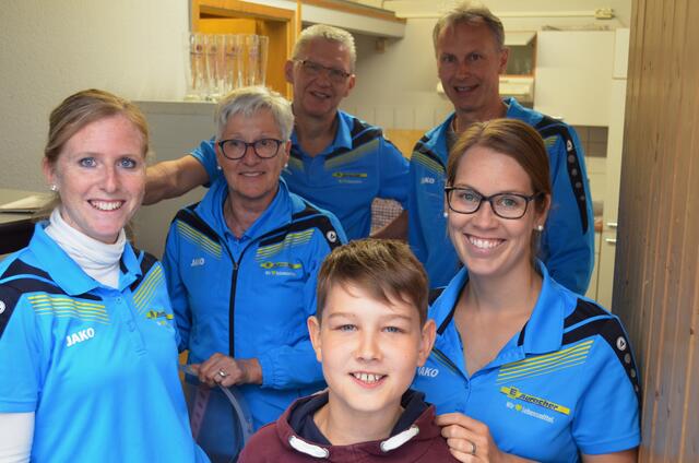 Trotz vieler Arbeit - immer ein lächeln