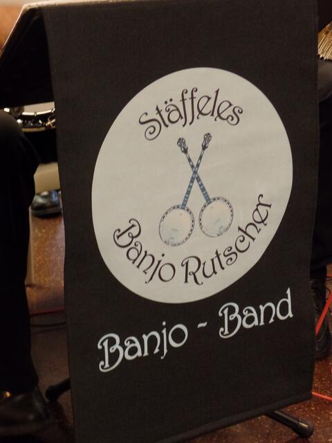 Die „Stäffeles Banjo Rutscher“ aus Stuttgart sind stolz, eine von drei reinen Banjobands in Deutschland zu sein.