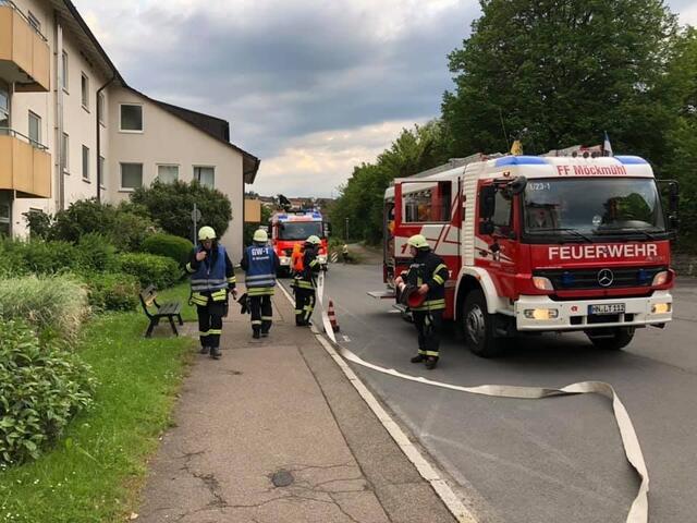 Aufbau eines Löschangriffs vom Ersteintreffenden Fahrzeug