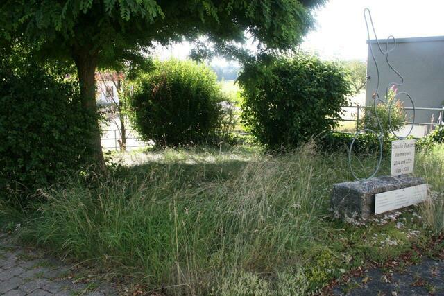 Die Aussenanlage vor der Arbeit