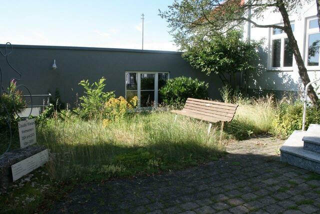 Die Aussenanlage vor der Arbeit