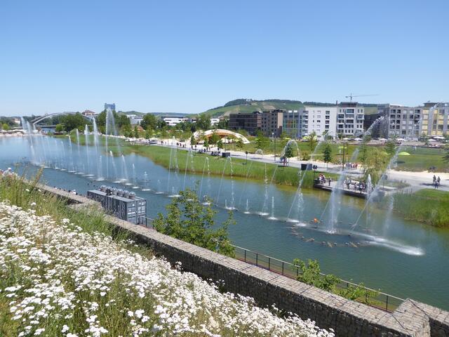 BUGA - Wasserspiele am Tag