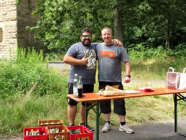 Die Versorgungstruppe am Schweinsberg