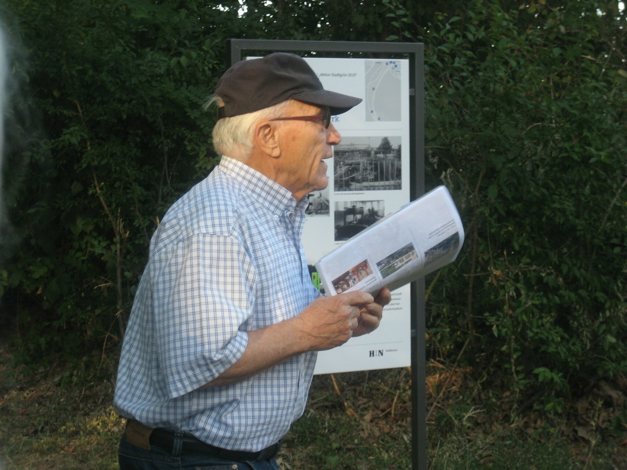 Auf den Spuren der Horkheimer Geschichte Begehung des Nostalgiepfads