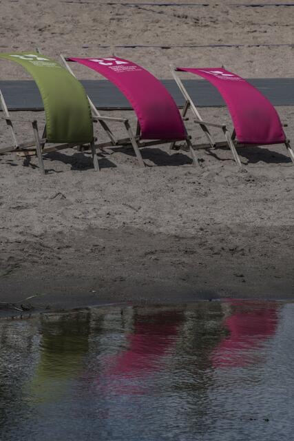 frischer Wind mit Spiegelung