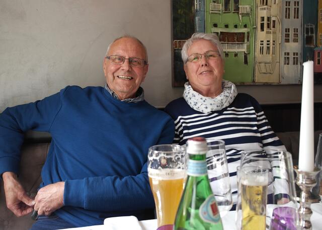 Endlich - ein kühles Bier.