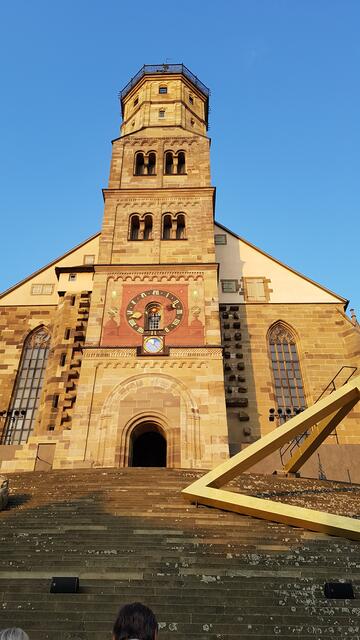 Immer wieder eine imposante Kulisse.