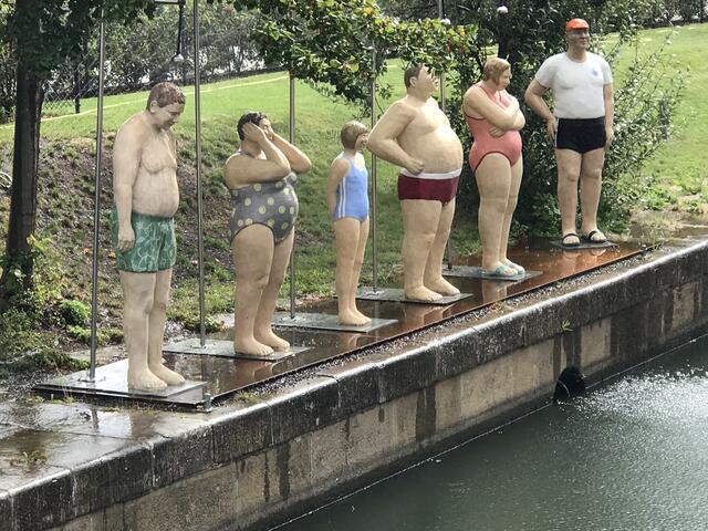 Diese sechs lustigen Gesellen waren ein absoluter Hingucker: Heimatreporterin Gudrun Cremer hat sie im Rahmen der "Best of Buga" mit der Community geteilt. | Foto: Gudrun Cremer