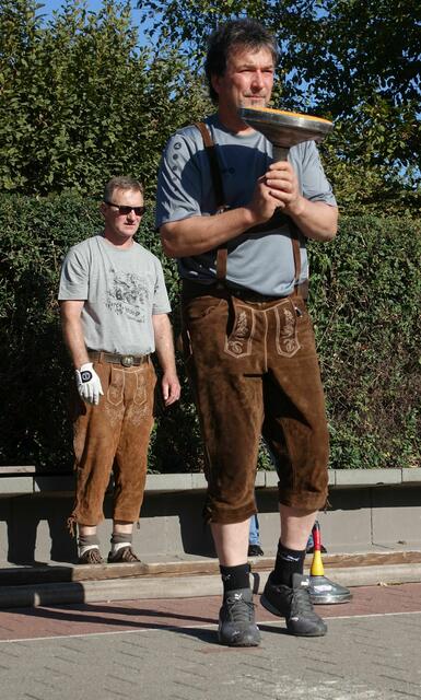 Steffen Kühlmayer vom Siegerteam