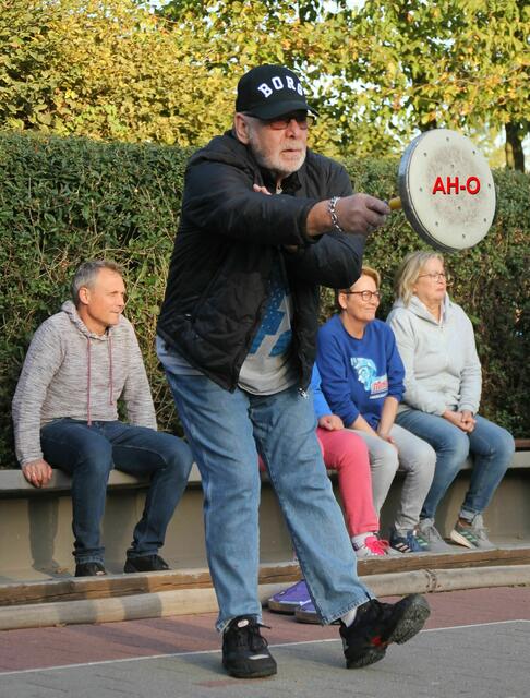 Werner Borg von den älteren Herren der AHO Hagenbach