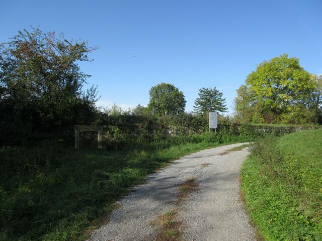 Kurzer Abstecher zur Weinbergmauer und Gruhe