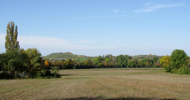 Nein, nicht Toskana. Im Hintergrund der GOLberg