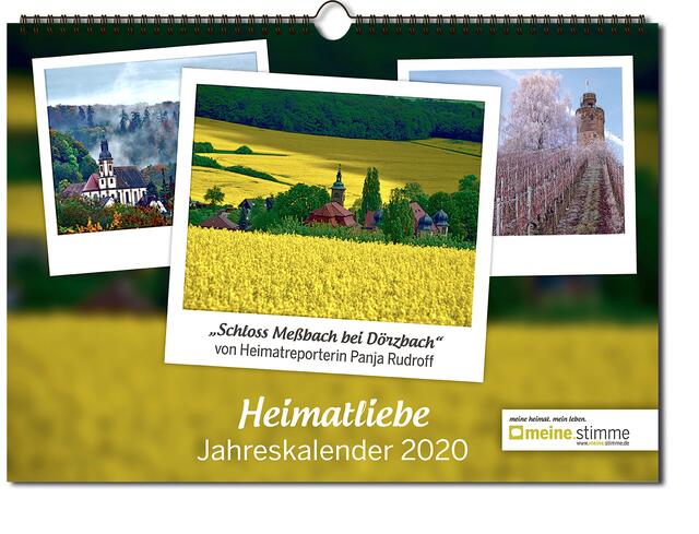 Farbenfroh und mit vielen Heimatgefühlen durch das neue Jahr: Das ist mit dem meine.stimme-Jahreskalender 2020 möglich. Dieser ist ab sofort erhältlich.