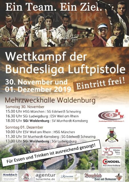 Heimwettkampf der SGi Waldenburg