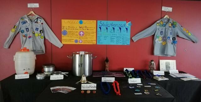 Teil der Ausstellung im Foyer des Kursaals Bad Wimpfen