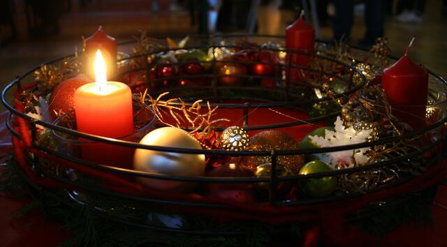 traditionell wird am 1. Advent gefeiert