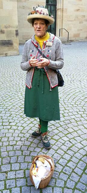 Auch Elisabeth Zangenfeind gab Anekdoten und Geschichten aus der Vergangenheit und Gegenwart preis.