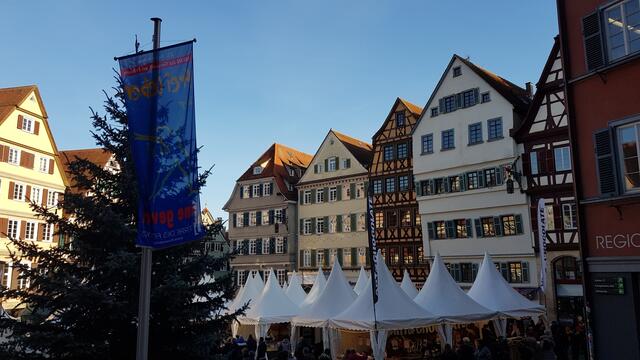 Blick auf den Marktplatz