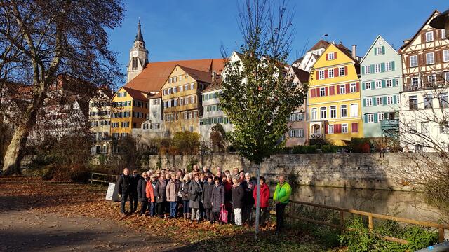 noch kurz ein Gruppenbild, bevor sich jeder in die Altstadt aufmacht.