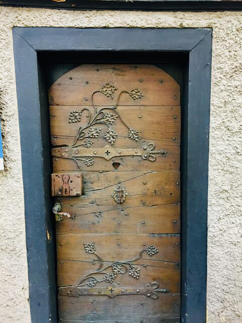 Die Türe vom Haus Kickelhain