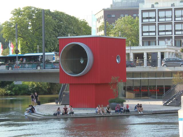 Künstlerhaus auf der Inselspitze in Heilbronn