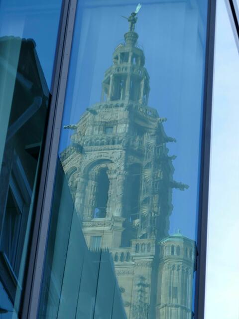 Spiegelung der Kilianskirche