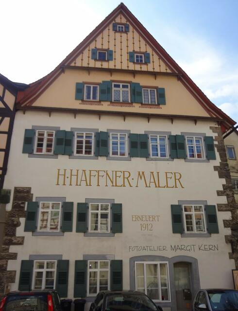 Einladende Fenster - gesehen in Schwäbisch Hall