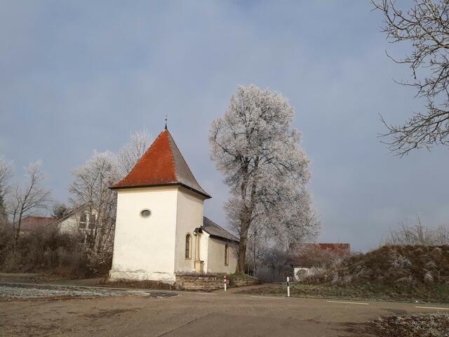 Die kleine Kapelle am Ortsrand...s´Käppele