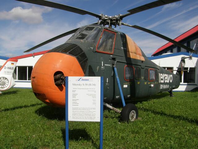 Ein legendärer Hubschrauber, von dem die Meravon noch ein flugfähiges Gerät besitzt.