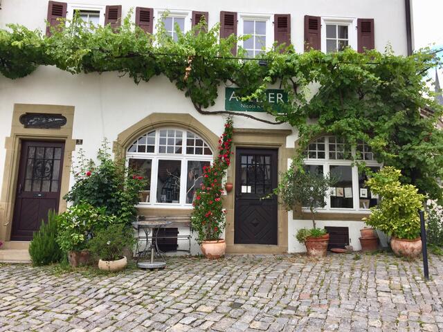 Einladende Hausfront