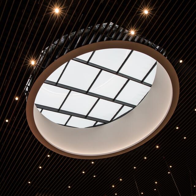 Sternenhimmel. Möbelhaus Rieger