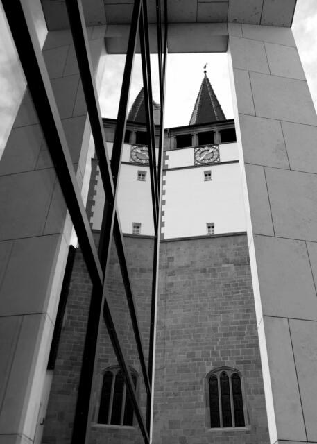 Spiegelung Lorenzkirche