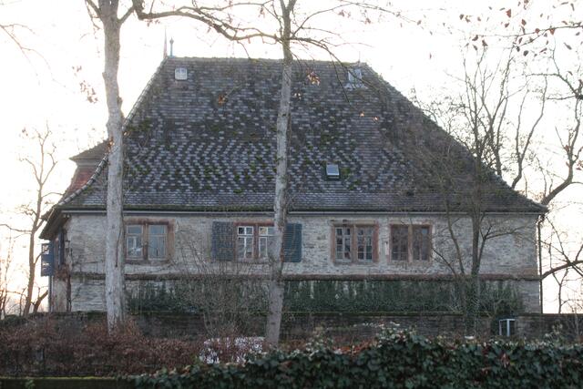 Bautzenschloss Oedheim mit anderem Blickwinkel
